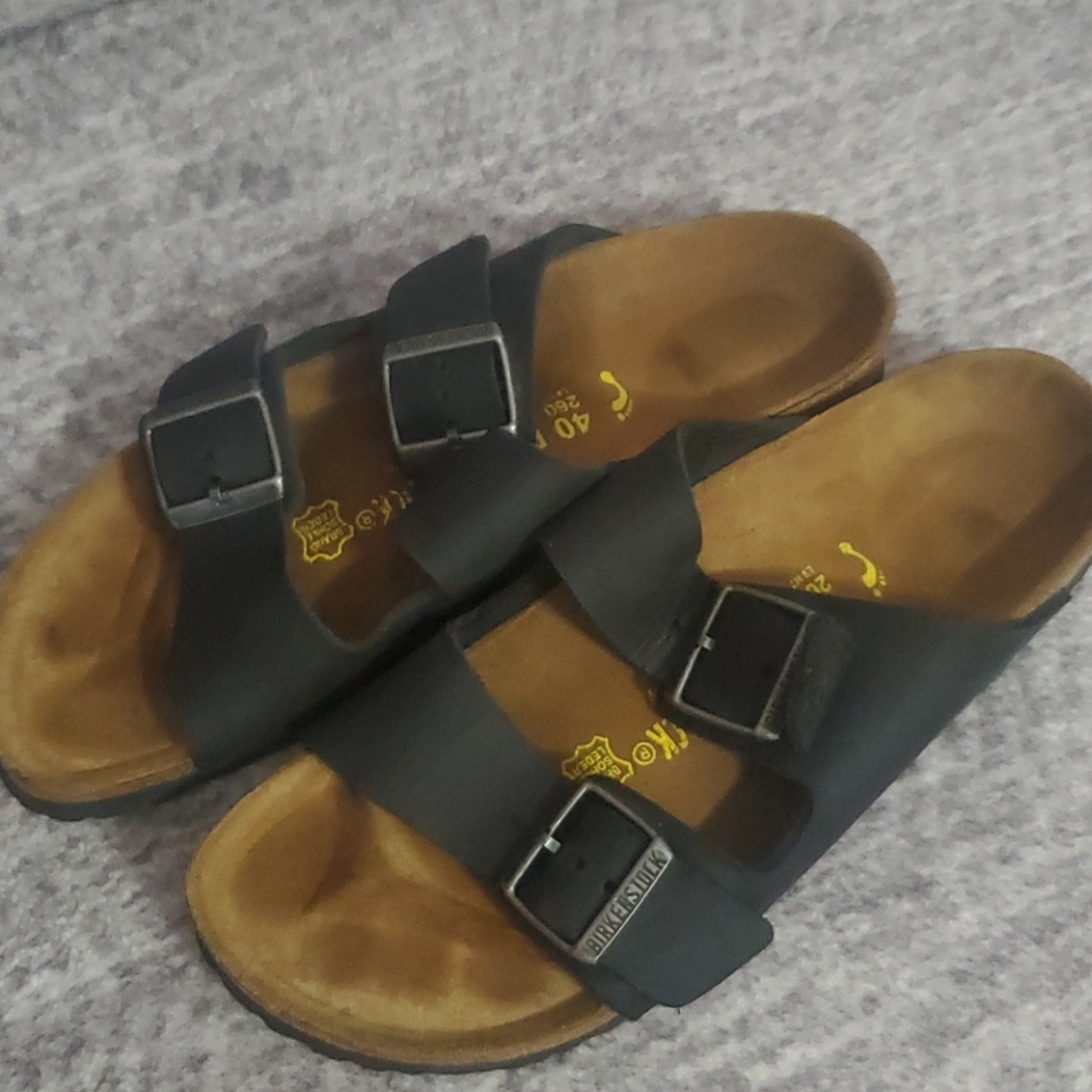Birkenstock sandals ladies 9 men 7